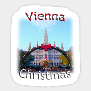 Austria - Vienna Christmas Market Sticker